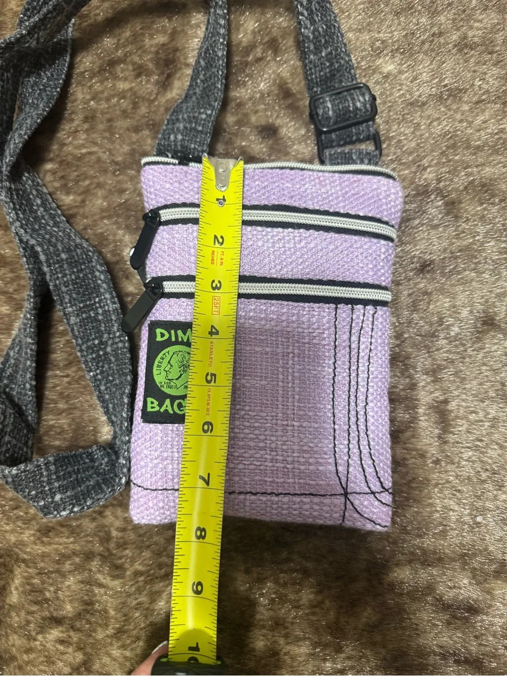 Dime Bags Crossbody Padded Bag.